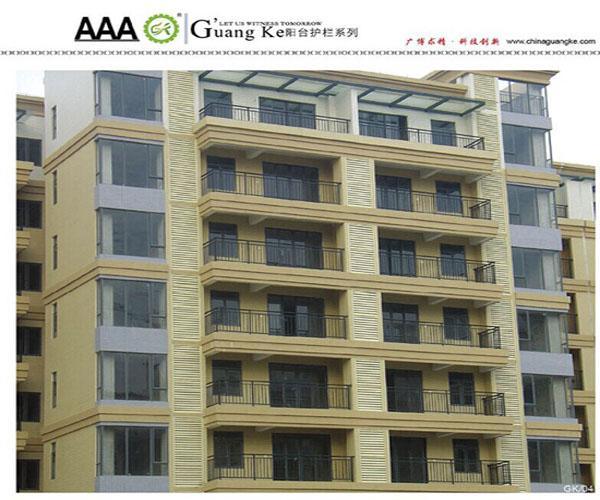 东莞锌钢阳台护栏价格/阳台栏杆批发