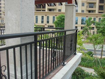 河源组合式锌钢阳台栏杆